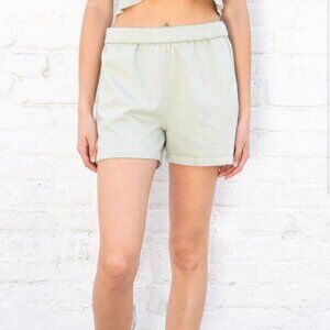 John Galt Grey Sweat shorts Casual Athletic loungewear coquette cottage brandy